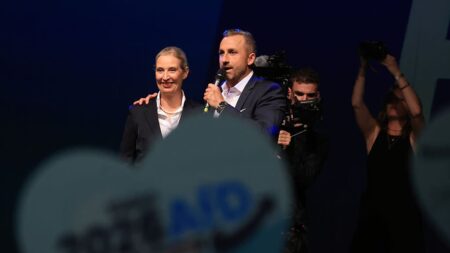 German Far-Right Party Set to Finish Ahead in State Election