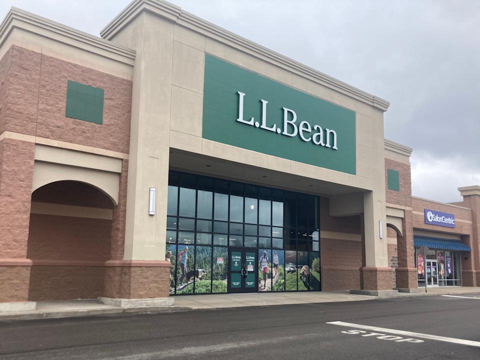 The L.L.Bean store at Erie Marketplace on upper Peach Street is shown. The store is scheduled to open in June in the former Bed, Bath & Beyond location.