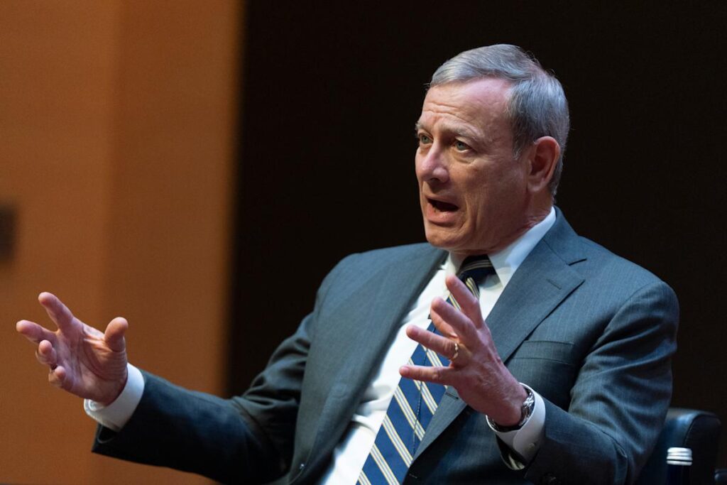Rule of law is ‘endangered,’ chief justice says
