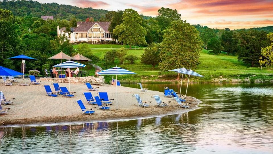 Big Cedar Beach is ready for some family fun.