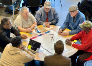 A Wednesday meeting to gain input from community members helped kick off a six-month planning process. (Cindy Gonzalez/Nebraska Examiner)
