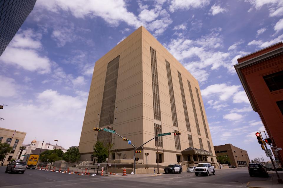 El Paso County Jail Downtown at 601 E Overland Ave.
