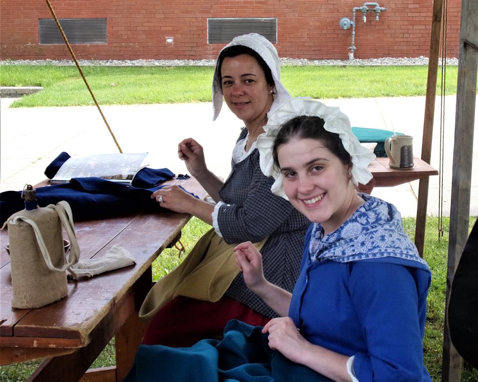 Artisans will demonstrate 18th-century crafts at The Battle of Fall River Reenactment Weekend.