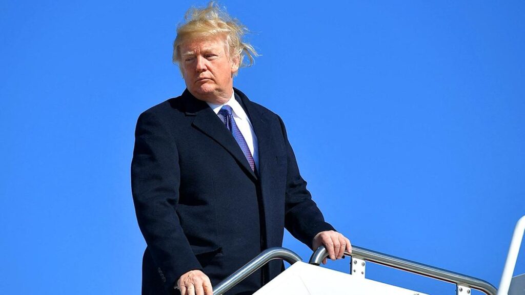 Boo-hoo! A petulant Trump whines about flying on the majestic Air Force One