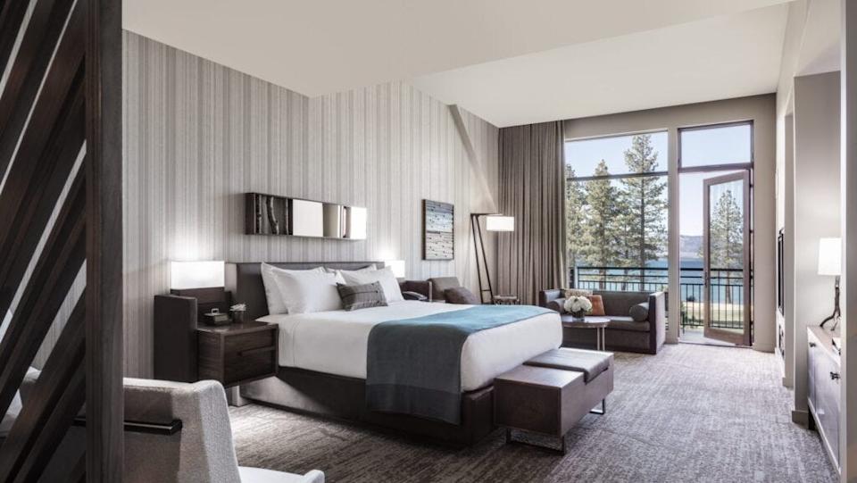 Lake views are easy to find at Edgewood Tahoe Resort.