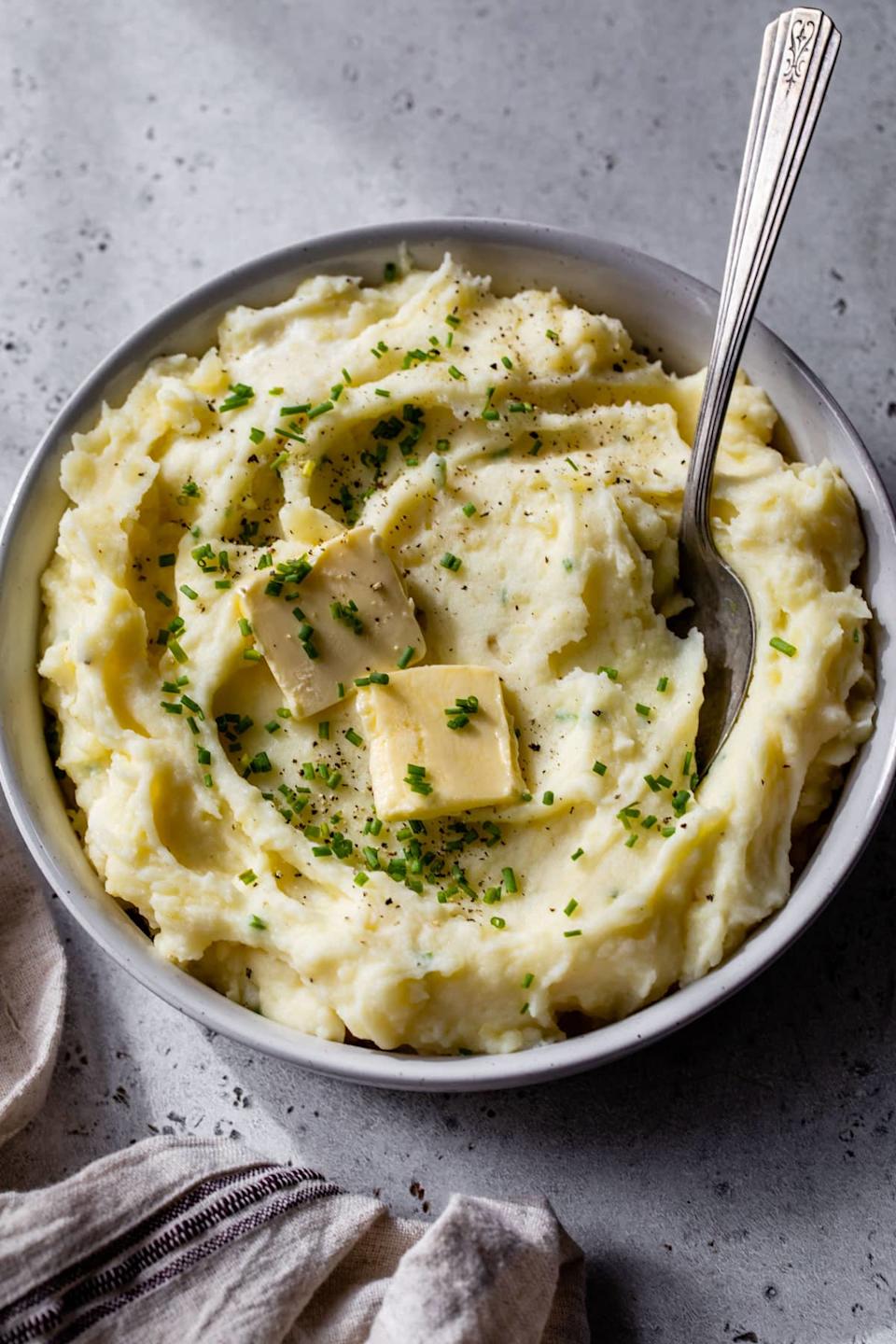 Cottage Cheese Mashed Potatoes