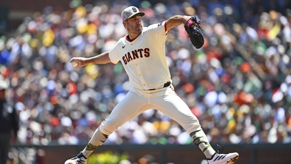 The Giants place winless Justin Verlander on the IL with a pec strain