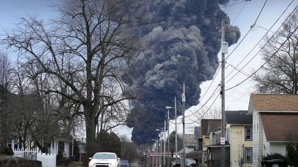 Norfolk Southern is sued by East Palestine schools over train derailment aftermath