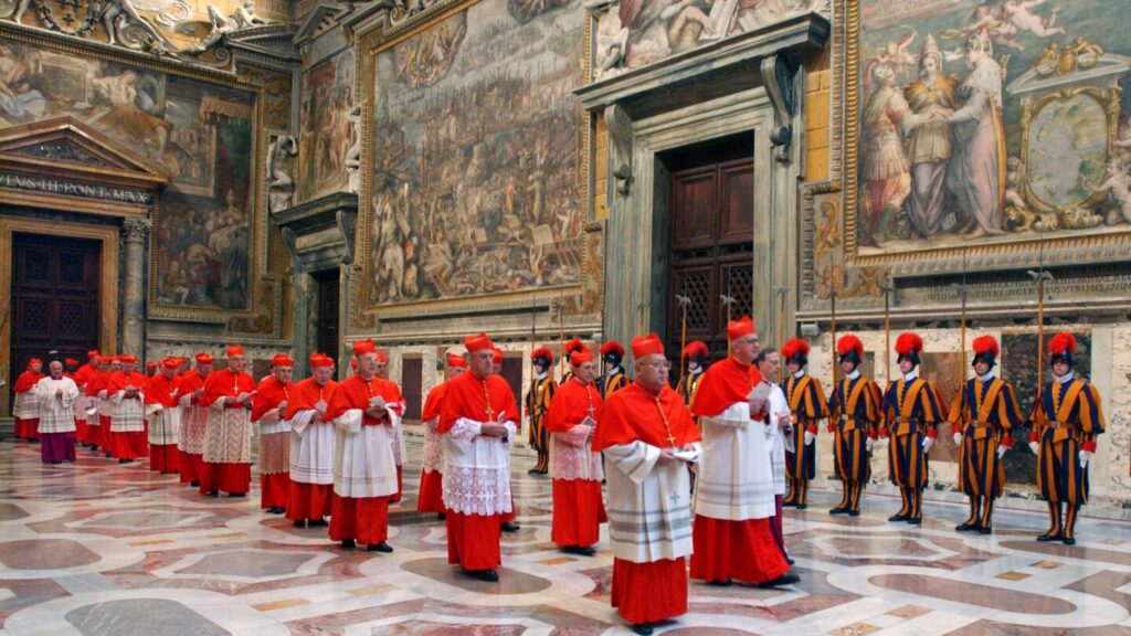 A roofless palace in Italy’s Viterbo hosted the first and longest conclave