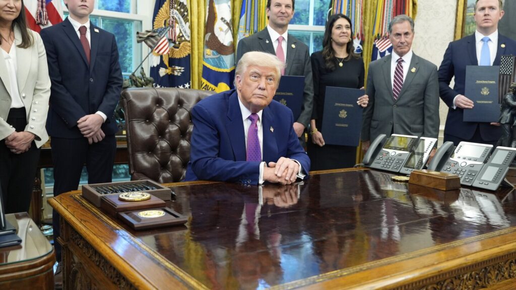 Trump had more exchanges with media in first 100 days than 6 predecessors