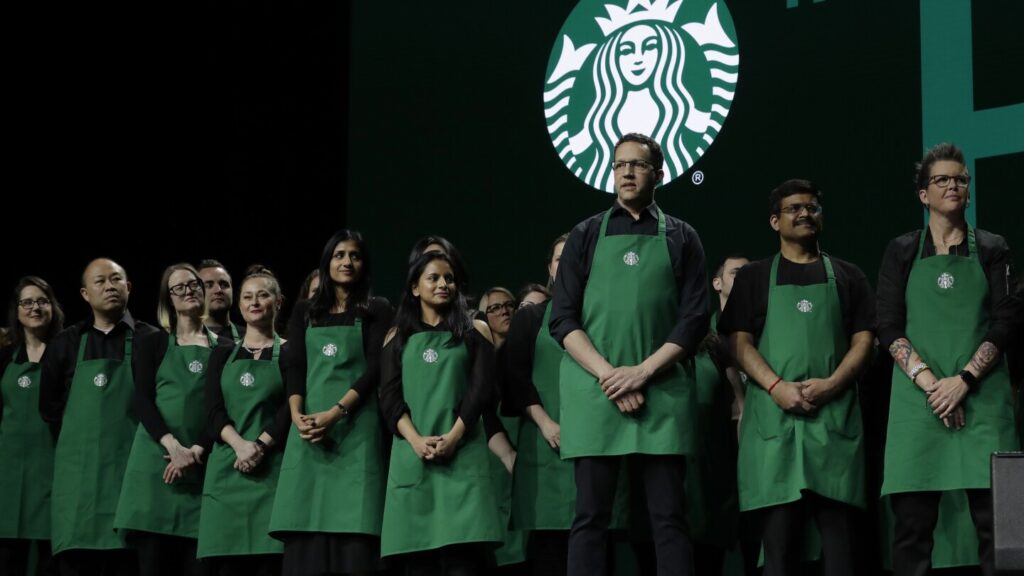 More than 1,000 Starbucks baristas go on strike to protest new dress code
