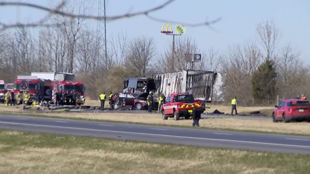 Truck driver found guilty on lesser charges in bus crash that killed 6 on school trip