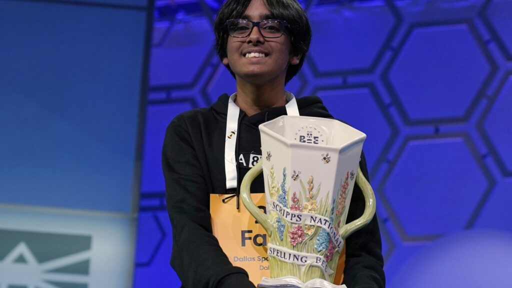 Faizan Zaki wins Scripps National Spelling Bee