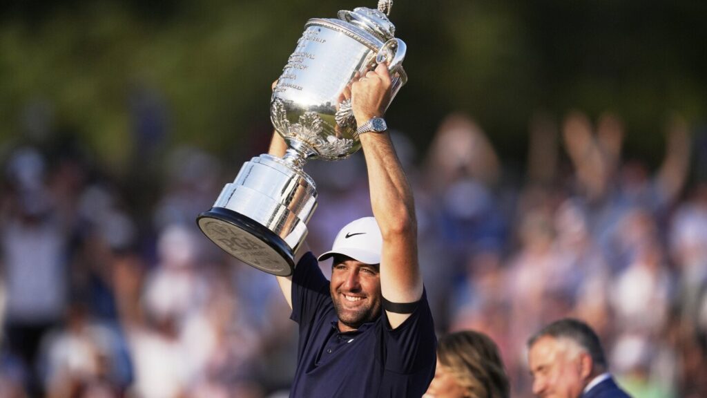 Great Scottie! Scheffler pulls away to win PGA Championship for 3rd major title