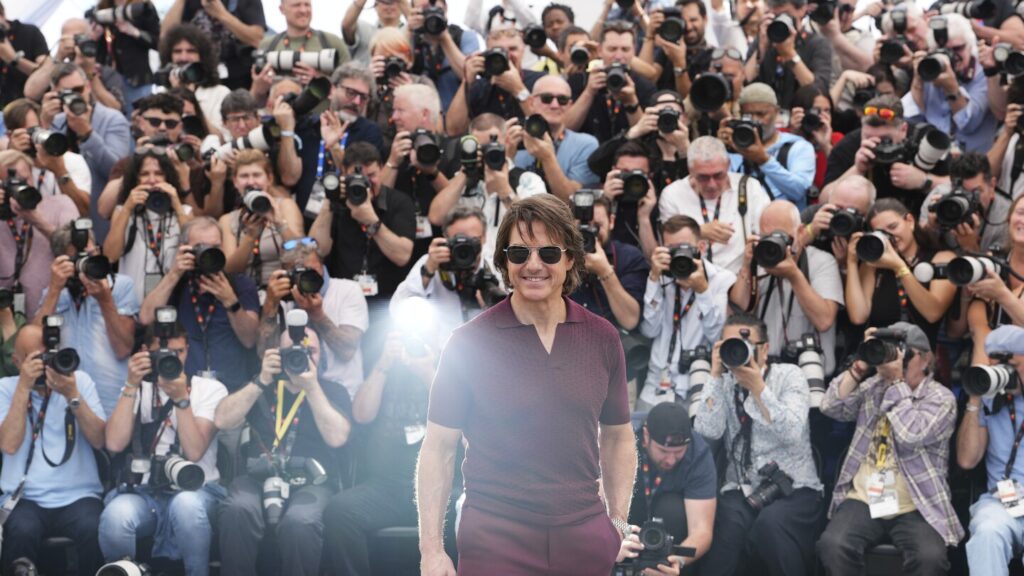 Tom Cruise, once again, stokes a frenzy in Cannes