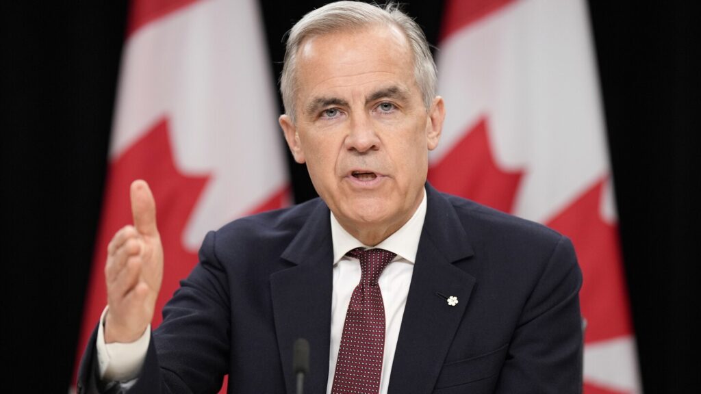 Canadian Prime Minister Mark Carney will visit Trump at the White House on Tuesday