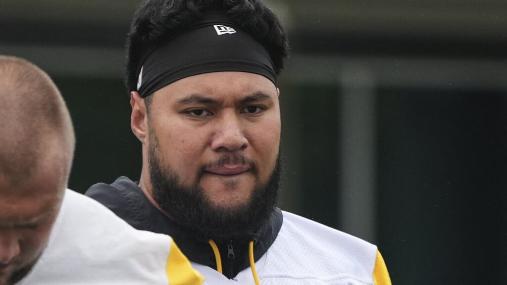 A knee injury cost Steelers’ Troy Fautanu his rookie season. Hitting reset wasn’t easy