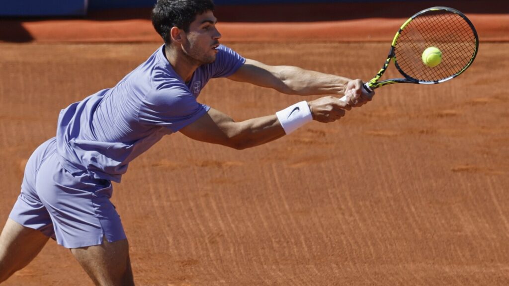 Alcaraz back from injury hoping to renew rivalry with Sinner at Italian Open