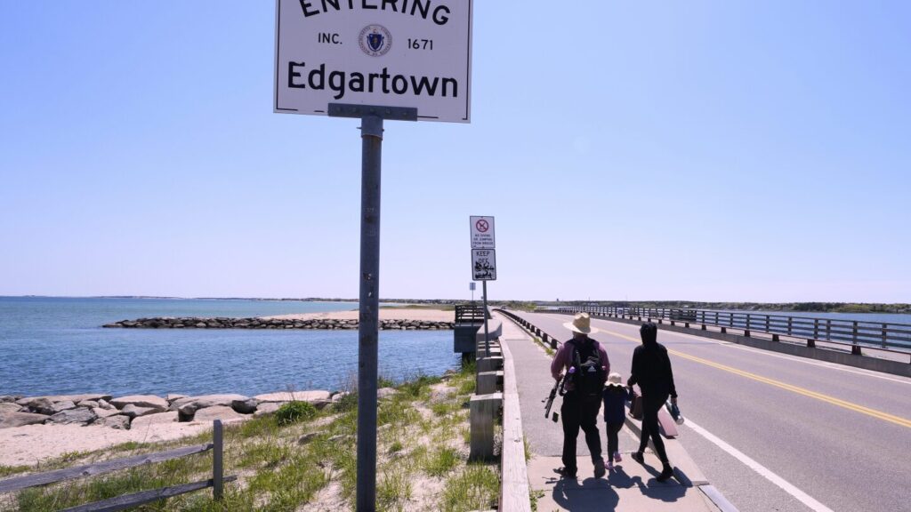 Athlete swims around Martha’s Vineyard to educate public on sharks