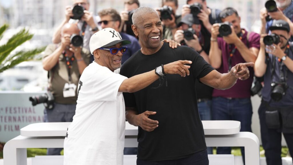 With a whirlwind stop from Denzel, Spike unveils ‘Highest 2 Lowest’ in Cannes