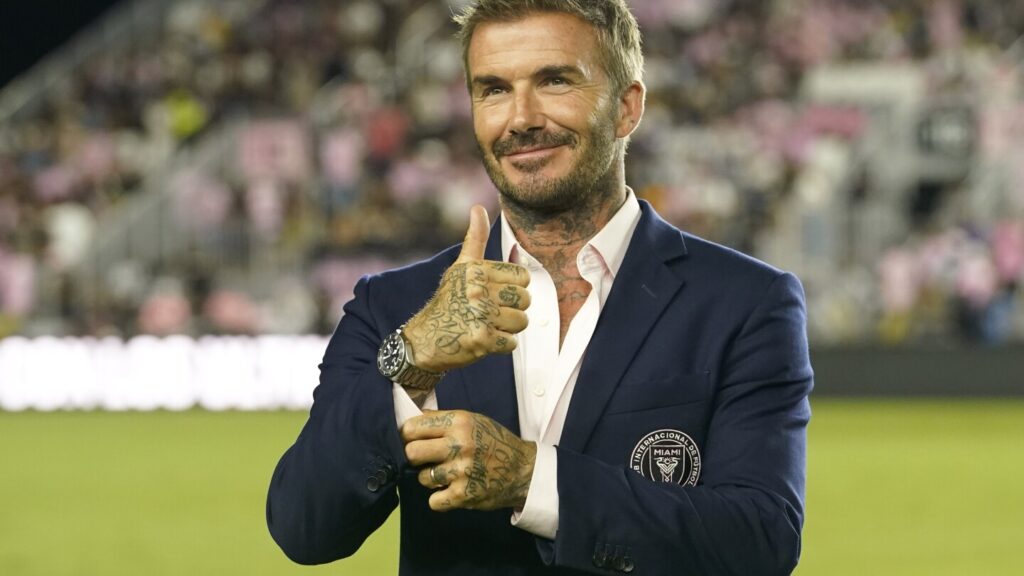 AP PHOTOS: Former soccer player and style icon David Beckham turns 50