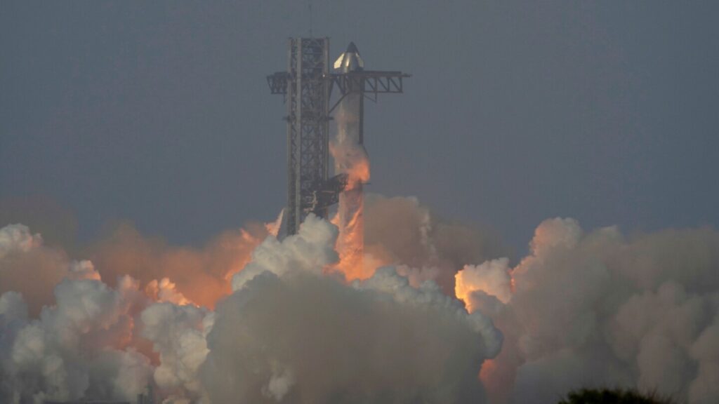 SpaceX launches another Starship mega rocket in latest demo after back-to-back explosions