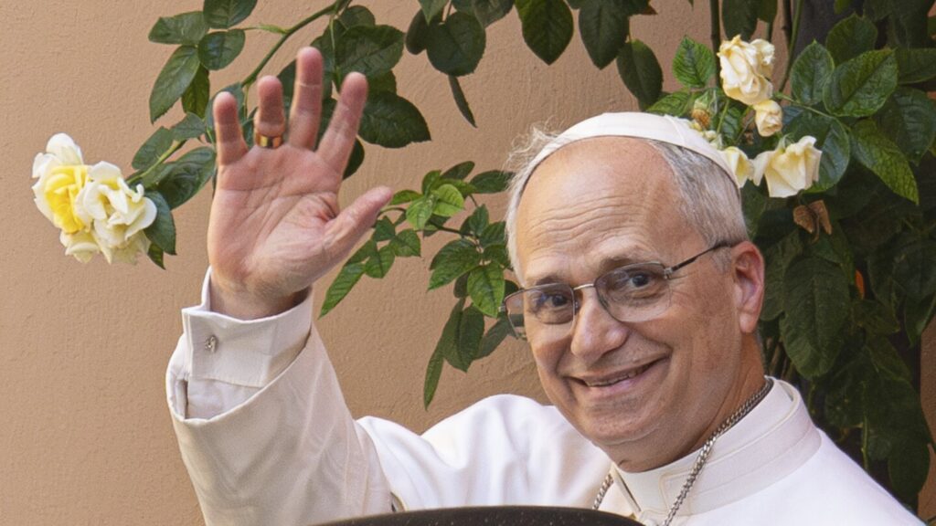 Pope Leo XIV is back on social media, with a message of peace