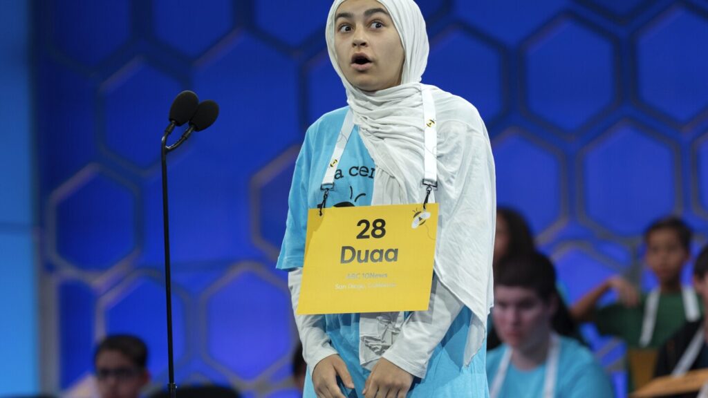 The Scripps National Spelling Bee tests geography, too