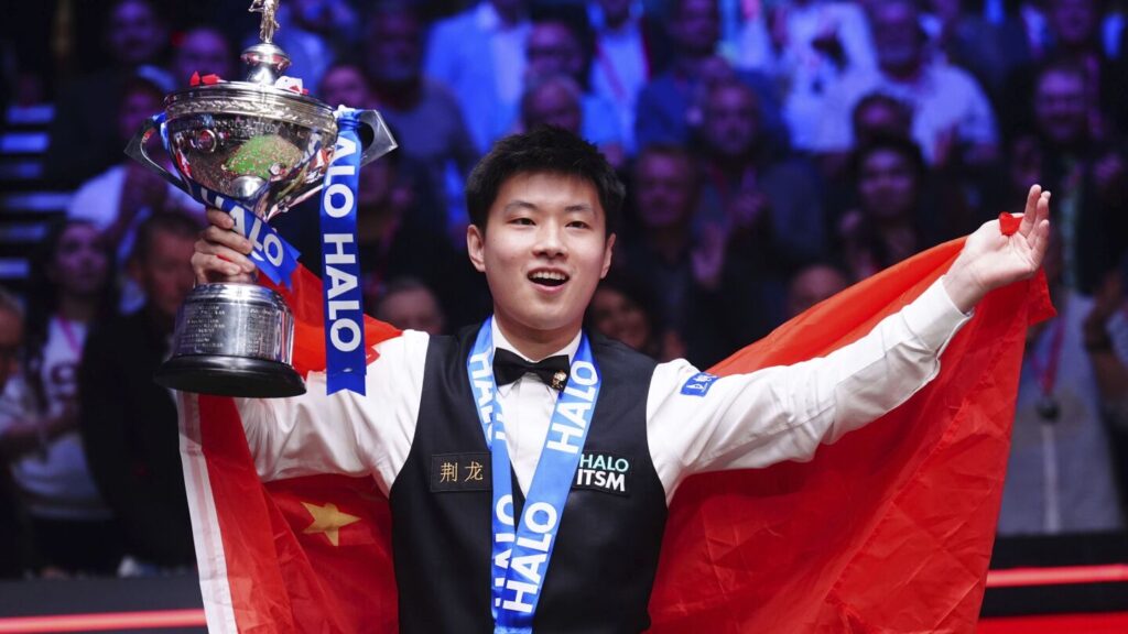 Zhao’s title success at world championships shines light on snooker’s growth in China