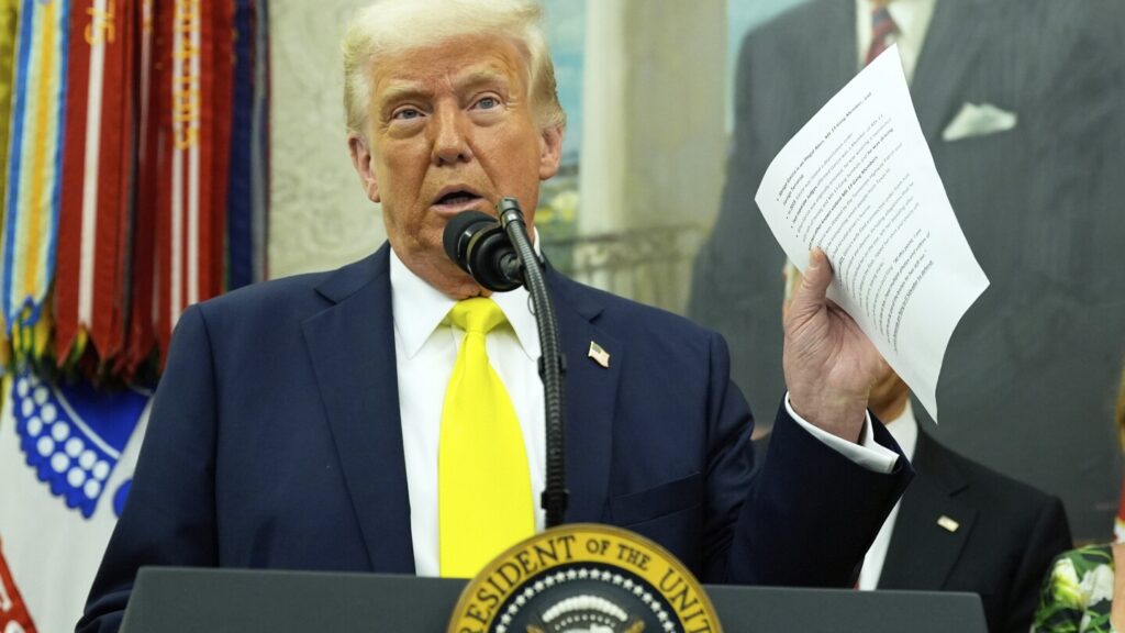 Trump says he doesn’t know if he backs due process rights