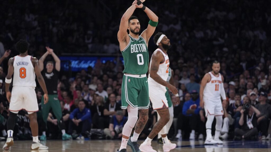 Celtics rout Knicks 115-93 to cut New York’s lead to 2-1 in the Eastern Conference semifinals
