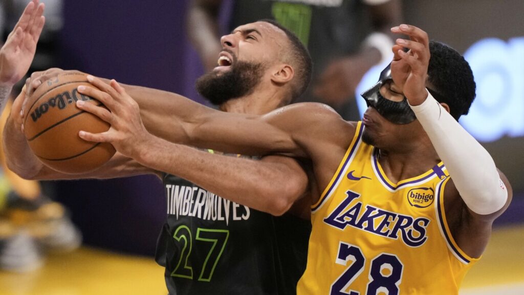 Rudy Gobert dominates small-ball Lakers and the Timberwolves advance with a 103-96 win in Game 5