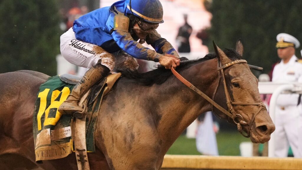 Kentucky Derby winner Sovereignty won’t run in the Preakness