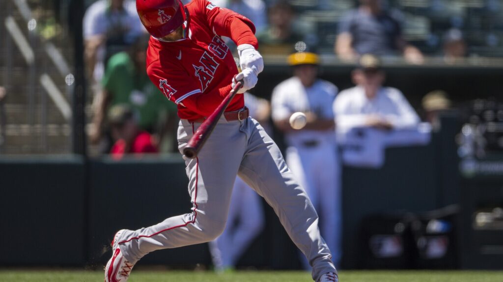 Ward hits another grand slam as Angels rally past sinking A’s 10-5 for 7th straight win