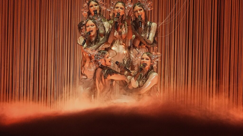 AP PHOTOS: Moments from the Eurovision Finals