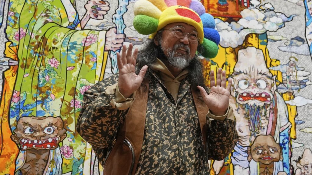 Japanese artist Takashi Murakami opens exhibit in Ohio museum with more than 100 works
