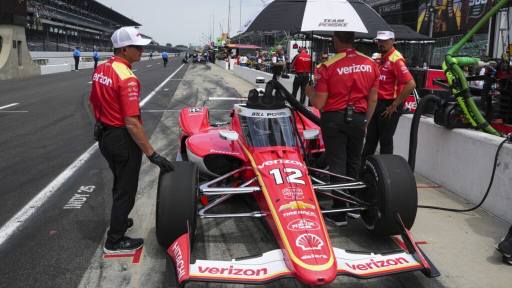 Power, Newgarden fast in Indy 500 practice, hours after IndyCar hits teams with stiff penalties