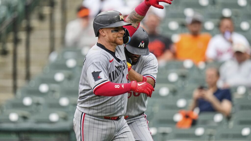 Twins run winning streak to 9 with a 6-3 victory over the Orioles in a doubleheader opener