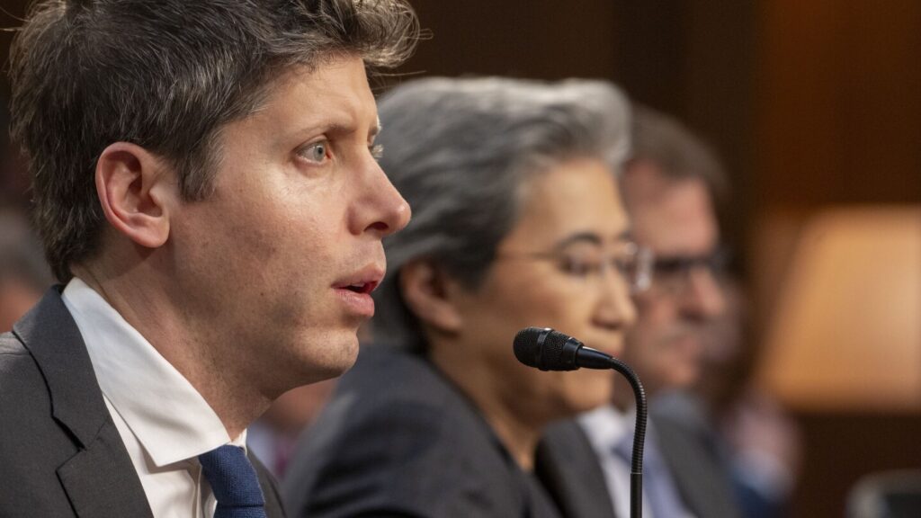 OpenAI CEO Sam Altman and other US tech leaders testify to Congress on AI competition with China