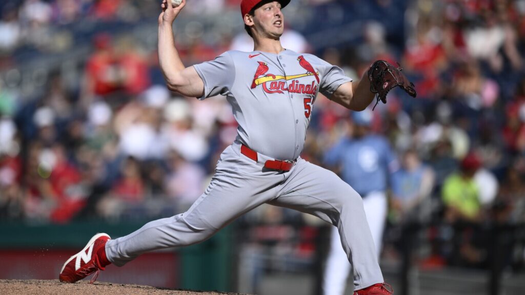 The Cardinals finally allowed a run, but their winning streak rolls on after a victory over the Nats