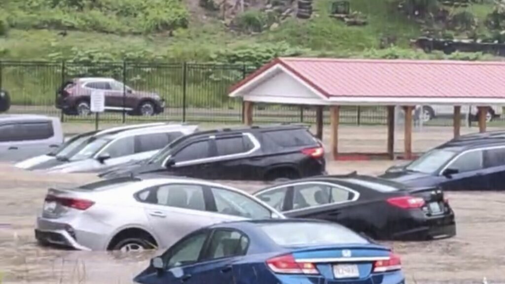 Flash flooding forces evacuation of elementary school in western Maryland