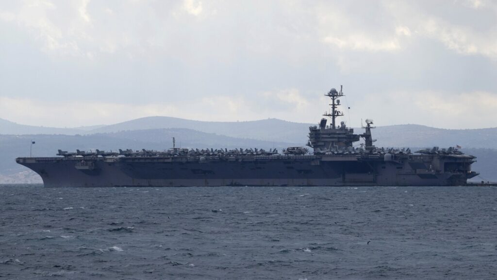 2 US aircraft carriers stay in Middle East for battle with Yemen’s Houthis