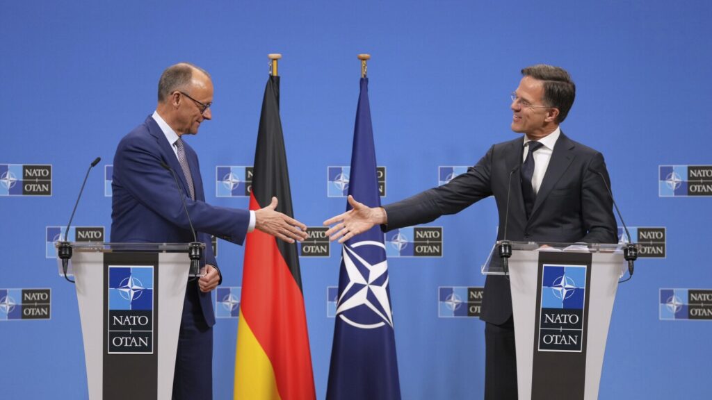 US envoy says the Trump administration insists NATO allies raise defense investment to 5%