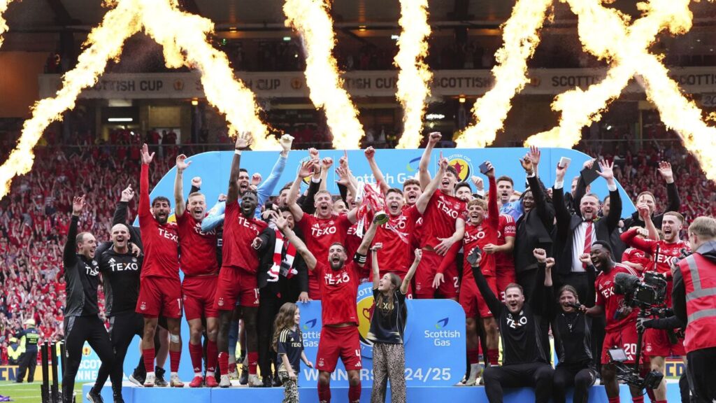 Aberdeen ends 35-year wait for Scottish Cup by upsetting Celtic in shootout