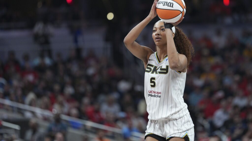 WNBA investigating racial slurs by fans made at Angel Reese during Indiana game, AP Source says