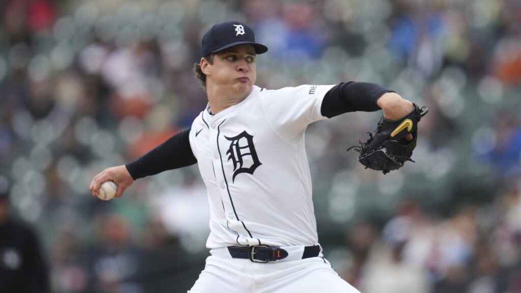 MLB-leading Tigers place RHP Jackson Jobe on injured list with flexor strain