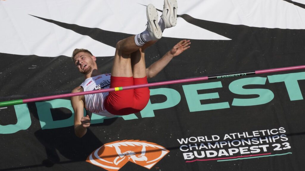 High jumper who was barred from Paris Olympics for doping gets two-year ban