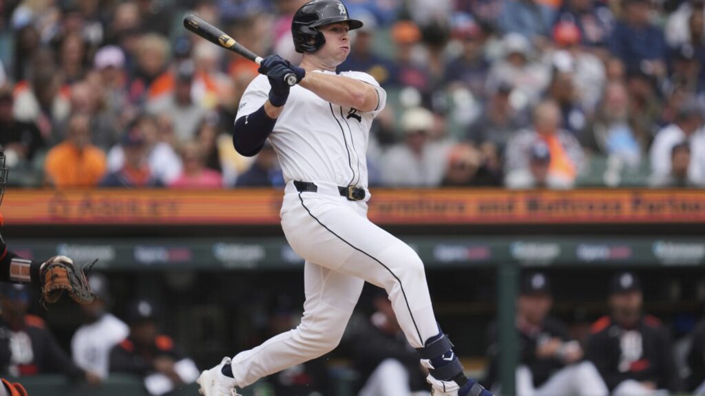 Malloy’s go-ahead, 2-run single in 5th lifts AL-leading Tigers to 4-3 sweep-earning win over Giants