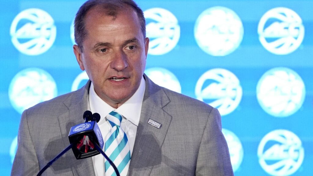 ACC commissioner Jim Phillips feels good about the league’s newfound stability after chaos