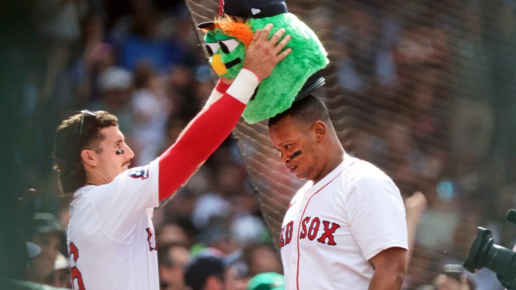 Rafael Devers homers and drives in two runs as the Red Sox beat the Rangers 5-0